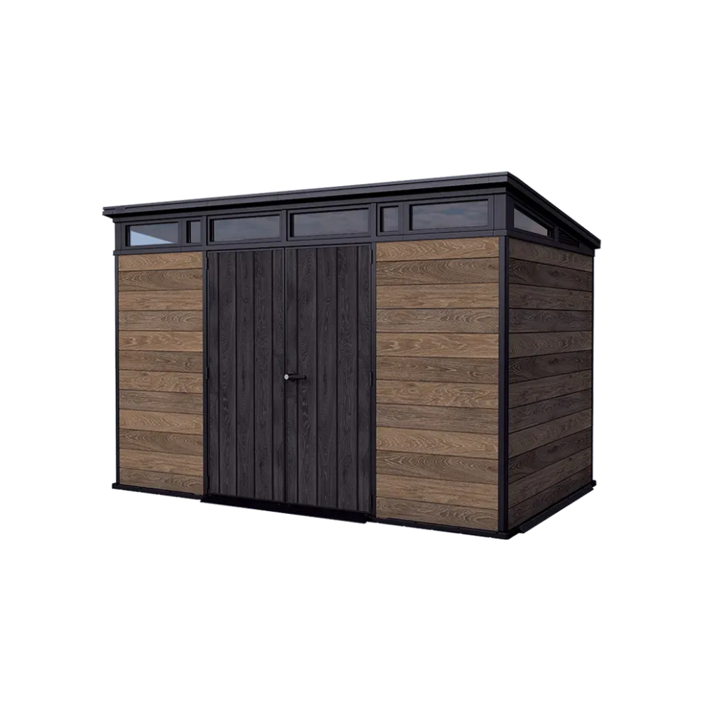 Keter Signature Storage Shed Walnut Brown 11x7