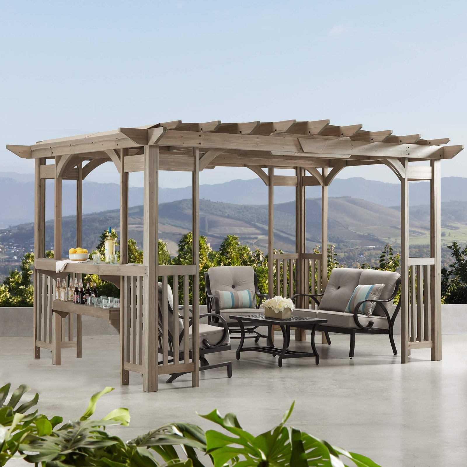 Yardistry 10x14 Madison Cedar Pergola